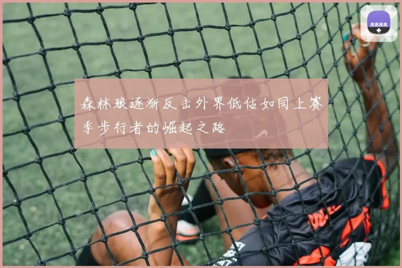 森林狼逐渐反击外界低估如同上赛季步行者的崛起之路